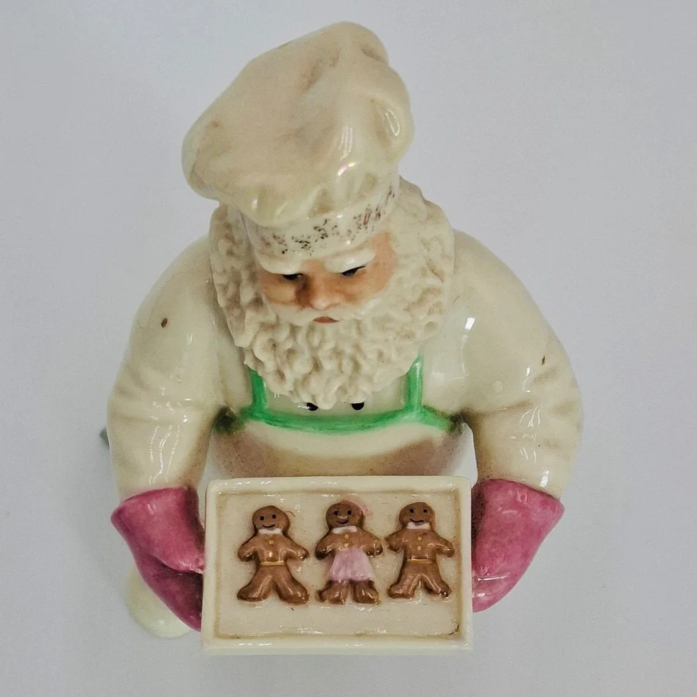 Lenox Treasured Santa Collection Figurine - Cookies From Santa